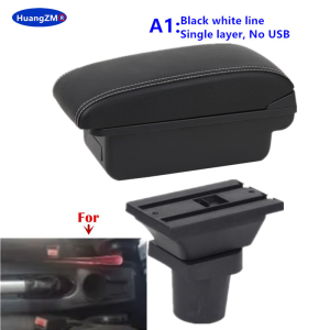 For Ford Focus MK1 Armrest Box Arm Elbow Rest Car Center Console Storage Case Retrofit with USB Car Accessories
