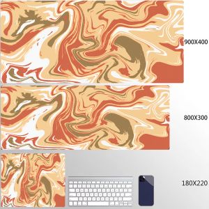 Bandai | Gaming Mousepad XXL Large Keyboard The Table Speed Desk Mat Anime 800X300 Blue Mouse Mat Liquid Strata Art Mouse Pad Desk Mats