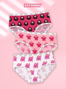 Vatoonn | Antibacterial Breathable Custom Ape Print Cotton Underwear for Women Plus Size