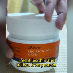 PUAINTA 40g/200g Butiran Lesitin Kucing Anti-Rambut Rontok Produk Perawatan Kesehatan Folikel Rambut Bergizi