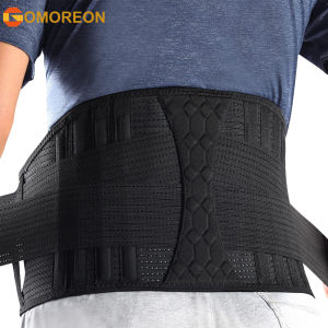 1Pcs Adjustable Back Lumbar Support Belt Breathable Waist Brace Strap for Lower Back Pain Relief Herniated Disc Sciatica Scoliosis