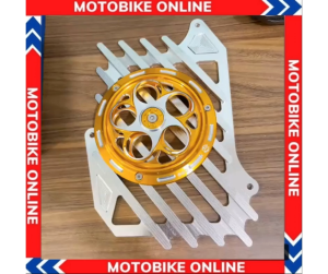 Che két nước + quạt tản nhiệt nhôm cnc 3D lắp VARIO 160/AB 160/SH 160 ( các dòng xe 4val ) - Phụ kiện