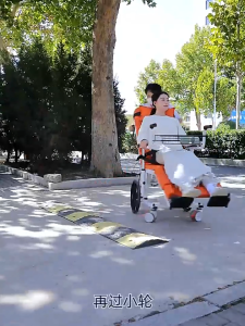 [NEW MODEL] Hydraulic Patient Transfer Nursing Bed Wheelchair