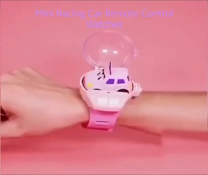 RC Racing Kids Mini Racing Car Remote Control Watches toy USB charge Christmas gift jam tangan keret