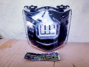 Reflektor mika lampu depan honda beat karbu l beat fi l beat esp l beat street custom daymaker