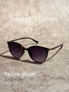 Schever | Vintage Tortoise Retro Chic Cat Eye Premium Polarized UV Protection Lightweight Face-slimming Sunglasses