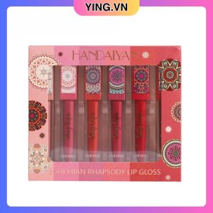 BỘ 6 CÂY SON KEM LÌ HANDAYAN MATTE 6 MÀU LÂU TRÔI KHÔNG DÍNH LY LÊN MÀU CHUẨN HÀNG XUẤT KHẨU TÂY ÂUGIÁ ĐẸP CHẤT ĐẸP