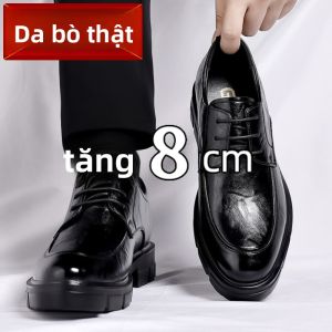 GNAI | Giày Da Công Sở Có Gót Đế