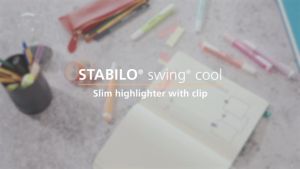 STABILO swing cool Pastel Highlighter Pen and Text Marker with Pocket Clip for Students (4/6/8 colours)
