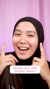 Clean Face Micellar Water SR12 - Pembersih Make Up Alami Mengangkat Kotoran Pada Wajah Melembabkan Kulit / micellar water sabun cuci muka pembersih wajah