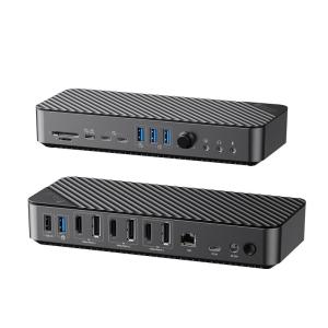 Orico | 5-Screen Display Dock with Full-Function Type-C Port and DisplayLink Splitter for MacBook Pro M4