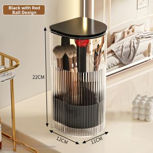 AOQILA | Dust-proof Auto Lifting Pressing Makeup Brush Holder