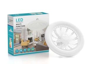LAMPU LED KIPAS REMOT MULTI FUNGSI FITTING E27/PLAFON FAN LIGHT MULTIFUNCTION 30W
