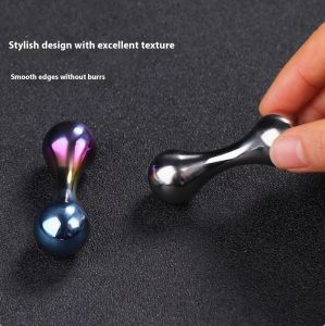 Baole Zhu Fingerbone Titanium Alloy Fingertip Gyroscope Begleri Toy Fingerbone Extreme EDC Stress Relief Autism ADHD Cool