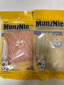 Munznie มันซ์นี่ ปลาเส้นหมา-แมว 3 รสชาติ