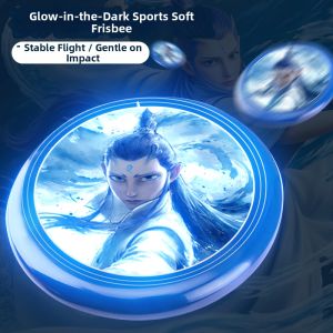 forsso | Night Glow Safe Flexible Flying Disc Toy