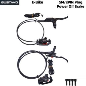 Gustavo GT-E300 E-Bike MTB Hydraulic Disc Brake ,SM /2 Pin Plug Electric Folding Mtb Bike Power Off Ebrake