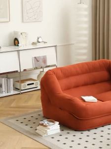 New style Lazy Sofa Chair Double Seater Sofa Bean Bag Cover with Filling fullset Lazy Chair Kerusi Malas Besar Siap isi