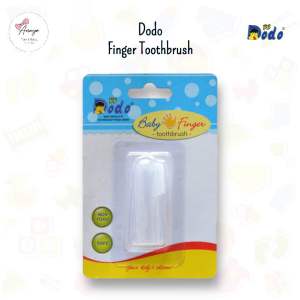 Dodo Finger Toothbrush with Case / Sikat Gigi Jari Dodo / Kasing / Sikat Lidah Jari Dodo