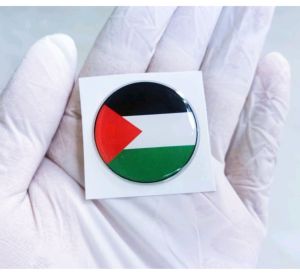 stiker palestina bulat