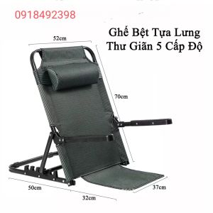 Ghế bệt tựa lưng cho người giàngười chăm bệnhhọc sinh sinh viên. Có tay thư giãn chống mệt mỏi