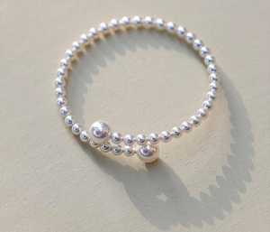 Bundara.id Acc-1664 Gelang fashion wanita cantik Gelang Retro Pearl Bracelet Wanita luxury Celebrity Simple