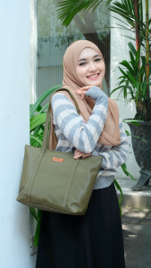 Totebag Wanita Tas Jinjing Bahu Shaera Bag Ainun Simpel
