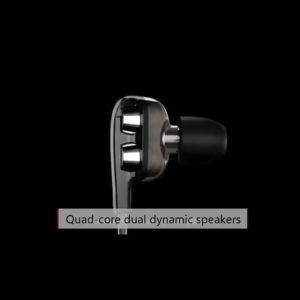 Headset Bass 4D Gaming Skin Friendly Earphone 3.5mm Dual Hifi Stereo With Mic AH095 - LPM