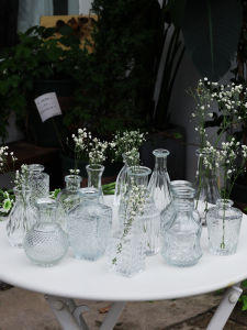 ฝรั่งเศสของตั้งโชว์แจกัน ขนาดเล็กแบบนูนแนววินเทจสไตล์ INS ที่ได้รับการรับรองจากห้องรับแขก