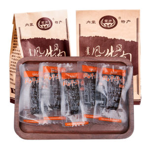 Beef Jerky Mengli Inner Mongolia Dried Beef Jerky Shredded Independent Small Package 500G 0.50kg Specialty Snacks Original Flavor