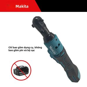 Makita | Cờ Lê Góc Vuông Không Dây Makita DWR180 18V Không Chổi Than Có Đèn LED Tốc Độ Biến Thiên Để Tháo Lắp Bu Lông Máy Khoan Điện Cầm Tay
