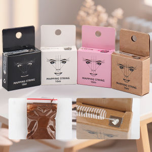 Bút Kẻ Mày 4 Màu Có Mực Thước Định Vị Thước Kẻ Phụ Trợ Dụng Cụ Vẽ Đường Kẻ Định Hình Lông Mày