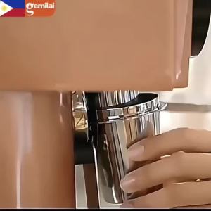 Gemilai Coffee Powder Extraction Cup 304 Stainless Steel 51mm/58mm Coffee Handle Coffee Powder Extraction Cup Grinding Machine Universal Powder Reception Easy Cleaning