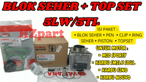 BLOK SEHER + Topset Yamaha KODE(5TL-SLW-E2170-00) Original Asli Yamaha Mio Lama /Smile/ Sporty ORI .