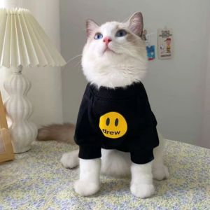 Hateli quần áo cho chó Áo len hoodie cho chó trung bình nhỏ Chó Sục yorkshire shih tzu ngọt ngào schnauzer Pet thời trang Puppy quần áo mèo
