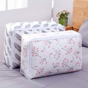 Quilt Storage Bag Flamingo Shape Home Clothes Quilt Pillow Blanket Storage