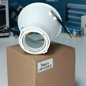 Lunarx MR16 Modular Frame White Cut-Out Size: 102mm LNRX-S-5029-Q-W
