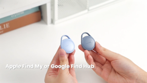 Vention Smart Finder Tracker Locator Anti Lost for Apple Android Anti-lost Security Rechargeable Works with Apple Find My App Android Find HUB for Keys Pets Wallets Luggage Earbuds Dog iPhone 17 16 15 Pro Max iPad IOS Samsung Galaxy Ultra S25 S24