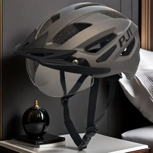 Mũ Bảo Hiểm Xe Đạp PJT LED Dành Cho Nam Giới Có Thể Sạc Lại Với Kính Râm & Tấm Che Mũ Bảo Hiểm Đi Xe Đạp MTB Tấm Chắn Kính Râm Xe Đạp Dành Cho Người Lớn Đường Đi Xe Đạp Thiết Bị An Toàn