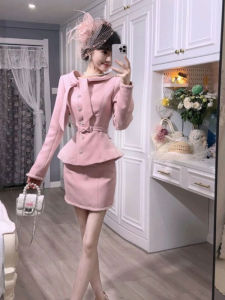 CHANGTONG | Korean Style OOTD Fashion Temperament Two-Piece Set Dress