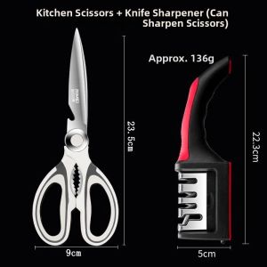 RIMEI | Multipurpose Kitchen Scissors Stainless Steel