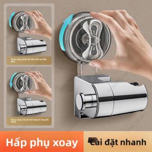 MONLEYTA | Giá đỡ vòi sen dán tường có thể di chuyển đa năng không cần khoan Vòi sen cố định cho phòng tắm nhà cửa