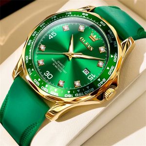 OLEVS | OLEVS Nam Thời Trang Đồng Hồ Thạch Anh Thép Không Gỉ Dạ Quang Tay Chống Nước Hiển Thị Ngày Thương Hiệu Hàng Đầu Hộp Quà Tặng 9988