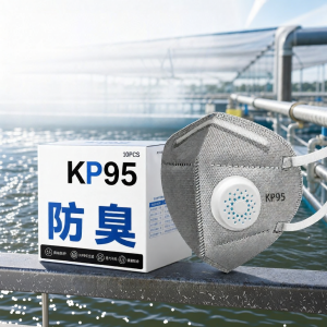 Odor Preventing KP95 Filtering Breathable Mask