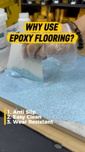Heca Epoxy Self-Leveling Colored Sand Anti-Slip Waterproof Floor Paint 7kg