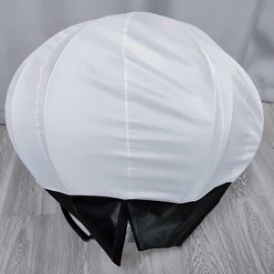 Bóng Đèn Mềm Hình Cầu Bowens Mount Thiết Kế Nhanh Bộ Khuếch Tán Hình Cầu Đèn Lồng Cho Đèn Flash Studio Đèn Đơn Chụp Ảnh Quay Video Phát Trực Tiếp Hình Bầu Dục