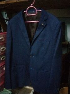 Coat / Blazer Biru Casual Men