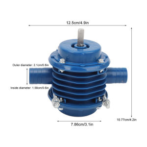 Portable Cordless Drill Water Pump for Home Use Mini Self-priming Booster DC Water PumpBlue Portable Water Pumping Tool