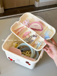 Childrens Hair Accessories Box Hair Ties Clips Hair Bands Hair Hoops Shark Clips Hair Accessories Organizer Plastic Box