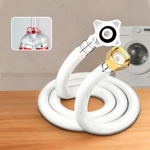 Universal Explosion Proof Extended Hose Automatic Washing Machine Inlet Hos Threaded Anti Slip Head Extended Water Supply Hose